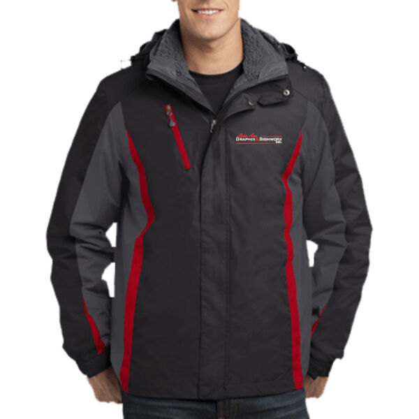 Lakes Area Graphix - Colorblock 3 in 1 Jacket Thumbnail