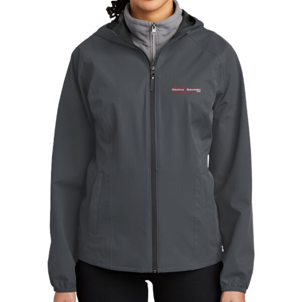 Lakes Area Graphix - Ladies Essential Rain Jacket Thumbnail
