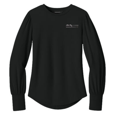 Lakes Area Graphix - Women's Stretch Jersey Long Sleeve Blouson Top Thumbnail