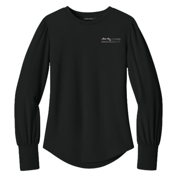 Lakes Area Graphix - Women's Stretch Jersey Long Sleeve Blouson Top Thumbnail