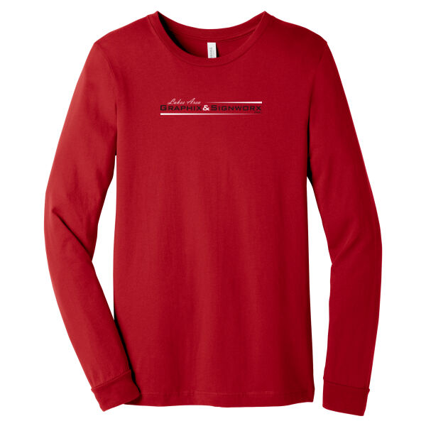 Lakes Area Graphix - Unisex Jersey Long Sleeve Tee Thumbnail